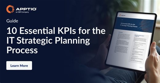 Trusted Technology Investment Decisions | Apptio | Apptio, an IBM Company