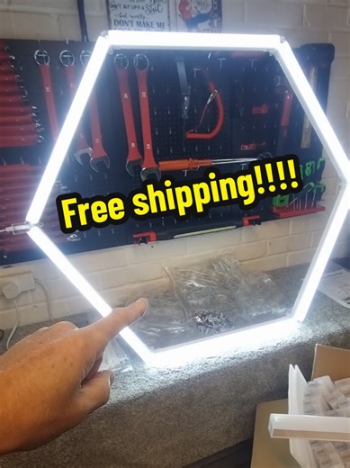 Upgrade Your Space with Hexagon LED Garage Lights