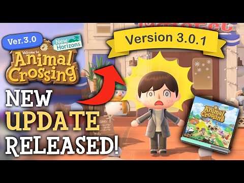 New UPDATE Just Released - Animal Crossing New Horizons (3.0.1)