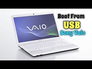 Boot From USB On Sony Vaio PC