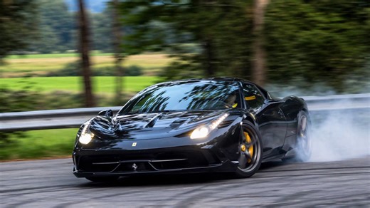 This Ferrari 458 drift looks way too easy