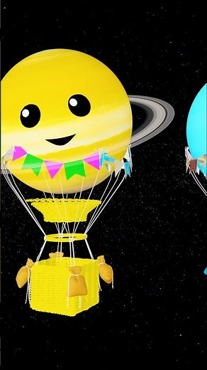 Balloon Planets for BABY CHANT 🎈🪐🌎| Mercury Venus Earth Mars Jupiter Saturn Uranus Neptune #atoyday
