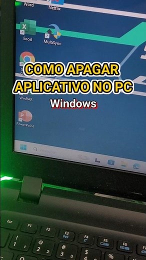Como apagar aplicativo no PC Windows (Passo a passo)