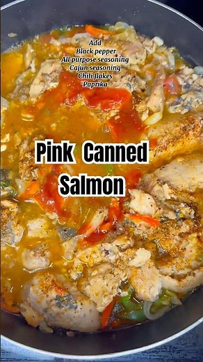 Quick meal #PinkSalmon #SalmonRecipe| How to make canned salmon #subscribe #food #shortsfood