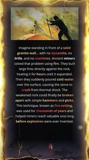 The Ancient Fire Trick That Split Giant Rocks