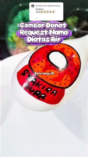 Donut Image Request Name Above Water