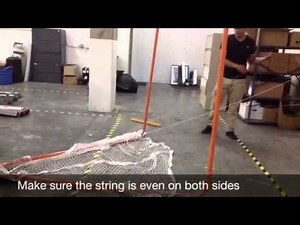 Gladiator Lacrosse Goal Net Assembly Video