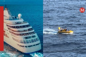 Mujer sobrevive caída al mar desde décimo piso de un crucero | VIDEO