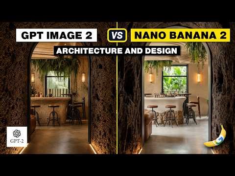 I Tested GPT Image 2 vs Nano Banana 2 on Real Architecture Projects - Here Are the Results