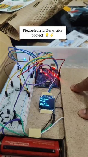 RoboXCraft on Instagram: "⚡ Arduino Piezoelectric Generator Project Kit 🔋 Turn pressure into power and learn real-world energy harvesting using Arduino! 🤯 🔧 What You’ll Learn & Build ⚡ Generate electricity using Piezoelectric Sensors 🔌 Measure voltage & energy output with Arduino 📊 Understand renewable & alternative energy concepts 🧠 Hands-on learning beyond textbooks 🏆 Perfect for college projects, exhibitions & competitions 📦 What’s Inside the Kit 🧩 Complete Piezoelectric Generator Ki