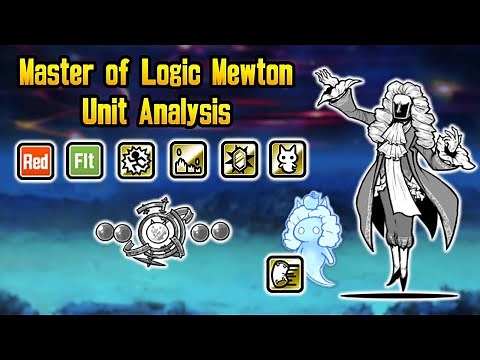 Master of Logic Mewton Unit Analysis - The Battle Cats (Version 14.4)