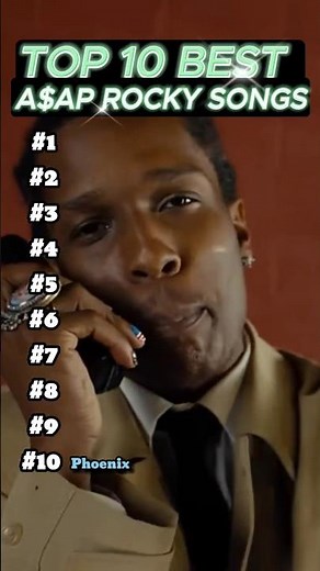 Top 10 Best Asap Rocky songs #asaprocky #rihanna