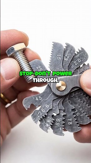 how to avoid mixing metric and imperial bolts in the same assembly