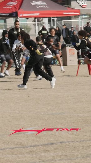 12U Football Skills Showcase: King Turns Heads