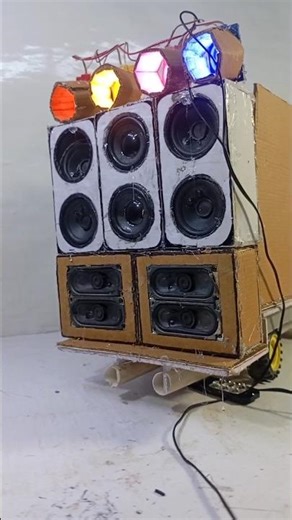 @JHASTECHNICALMini Dj Truck Loading Sound Set-up | Dj Gadi Kese banaya At Home#djtruck#shorts