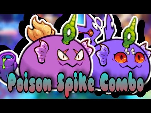 Triple Dusk Poison Spike Combo 🔥🔥🔥 | Axie Origin Arena Gameplay | Meta Destroyer Global High MMR