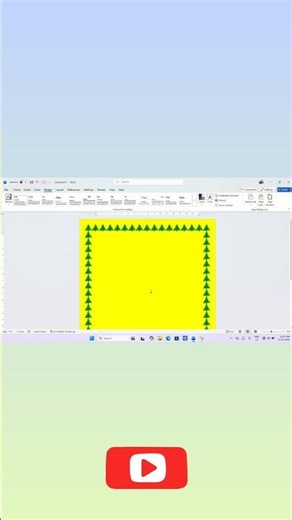 MS Word Page Color & Page Border Setup | Make Your Document Attractive in Seconds #shorts