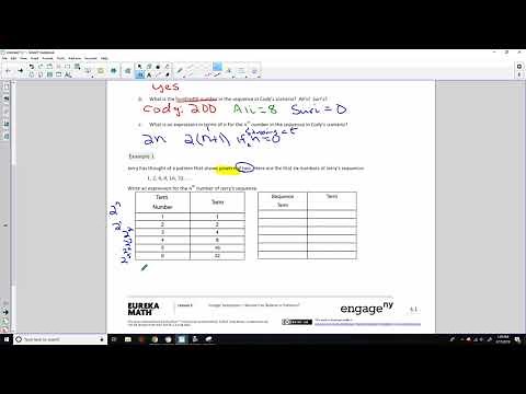 Algebra 1 Module 3 Lesson 1 Video