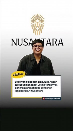 Logo Resmi IKN Nusantara #shorts #shortvideo #ikn #logo #nusantara