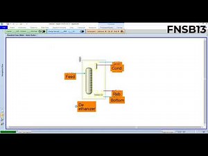 Aspen Hysys 12.1: Distillation Tower , DeEthanizer