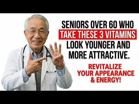 Over 60? Seniors: Take These 3 Vitamins to Look Younger Almost Overnight