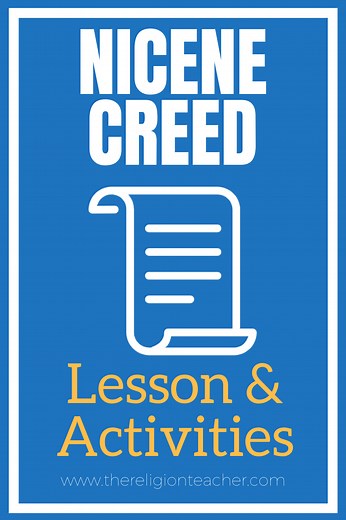 Nicene Creed Lesson Plan & Activities