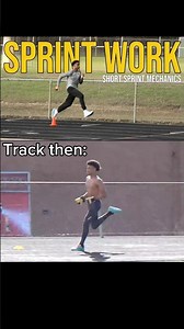 Track Then VS Track Now! #trackwork #trackandfield #beforeandafter #sprinter #shorts