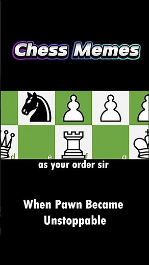 Queen does this for love | Chess Memes #08