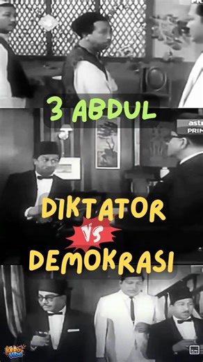 🎬 Diktator vs Demokrasi… Alasan Dia Memang Tak Boleh Brain 😭🤣 | 3 Abdul