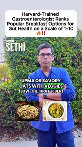 Ranking Popular Breakfasts for Gut Health (1–10 Scale) 🔥‼️ Some breakfast foods help your gut thrive, while others do the opposite. Let’s see how your favorite stacks up. I share quick tips here—but if you want the full, science-backed breakdowns, I go deeper on YouTube. No fluff, just real insights. Subscribe if you’re serious about your health. ✅ https://www.youtube.com/@doctorsethi #BreakfastRanking #GutHealthFoods #GutHealthUSA #healthtips #health #stanfordmed #harvardmed | Saurabh Sethi MD