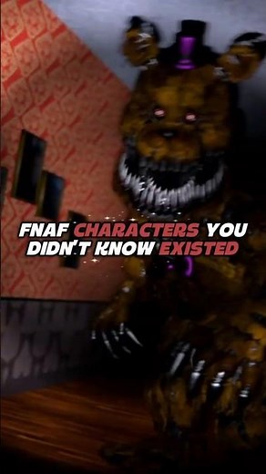 FNAF Characters You Didn't Know Existed 🤔 #fnaf #fivenightsatfreddys #fnafedit #shorts