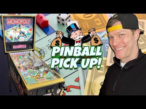 Monopoly - My New Stern Pinball Rags To Riches Pinball Project