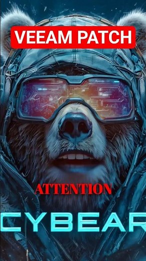 Veeam Critical Patch Alert! #cybersecurity