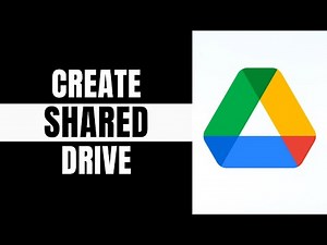 How to Create a Google Drive Shared Drive for Team Collaboration