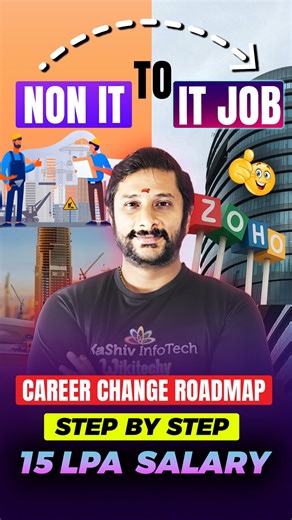 How to Switch Non-IT to IT Career in 2025 🔥🚀 | Step-by-Step | Guide Kaashiv InfoTech Jobs #kaashivinfotech 🚀 Watch Now – https://youtu.be/AC7XYZywLHY?si=oeVNh_tbebry44MD | KaaShiv InfoTech Company