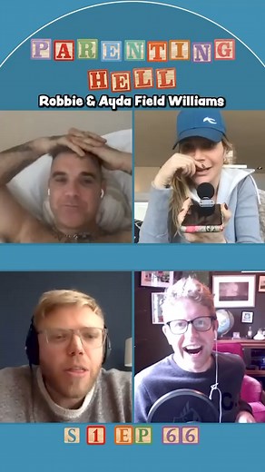 6.5K views · 111 reactions | Robbie Williams and Ayda have appeared on Rob Beckett’s Parenting Hell podcast. #robbiewilliams | Robbie Williams Rewind Podcast | Facebook