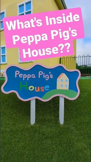 We Explored PEPPA PIG'S House!!