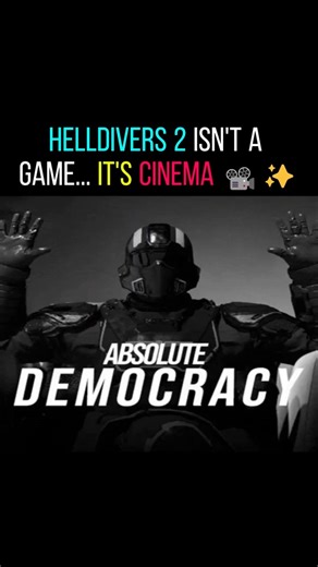 Helldivers 2 Isn't a Game... It's CINEMA! 📽️✨ | #helldivers2 #gaming #shorts
