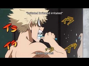DIE....! Damn germs! -bakugou boku no hero academia