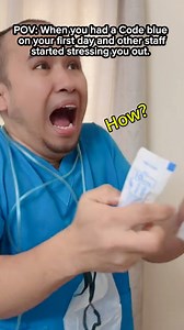 8.7K views · 60 reactions | Nurse life ! Yung kakastart mo palang sa trabaho tapos code blue agad tapos toxikin kapa ng mga senior mo hay naku. #comedyreels #comedy #funnyreels #funnyvideos #doctor #medicalstudent #nursing #nurselife #filipinonurse #Nurses # Nurse #nursing #nursingstudent #nurseMARK | Nurse Mark | Facebook