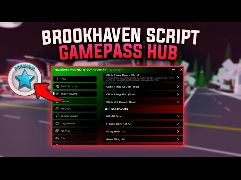 Brookhaven Script Gamepass Unlock VIP Premium No Key (Pastebin) | Shife