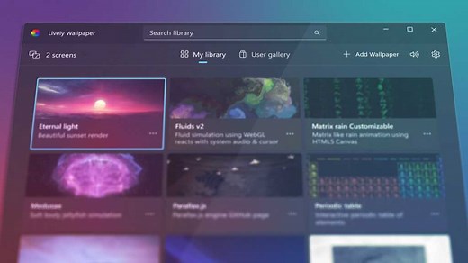 So können Sie ein Video als Desktop-Hintergrund einbinden