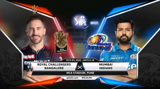 IPL 2022 M18: RCB vs MI – Match Highlights