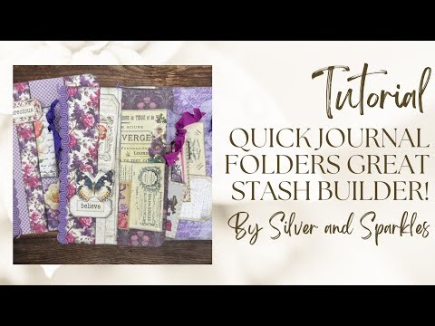Junk Journal Folder | Easy Stash Builder for Ephemera Lovers #junkjournal
