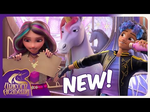 Unicorn Friendship Game Show 🦄✨ | Unicorn Academy NEW FULL EPISODE! | Cartoons for Kids