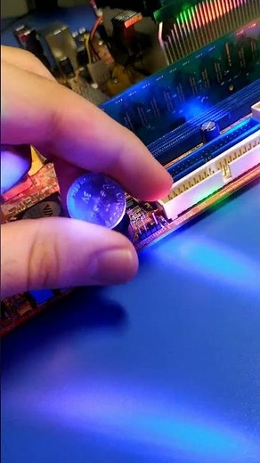 cmos battery replacement / how to install or remove cmos battery #shorts #computer