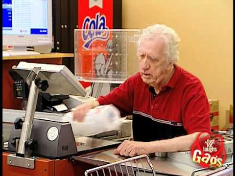 Epic Old Man - Senile Cashier Prank