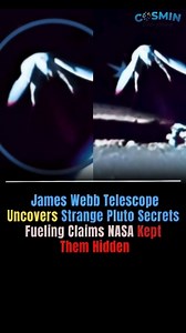 "JWST Sparks Buzz: Strange Pluto Shapes Raise New Space Mysteries" "A new set of mysterious images linked to Pluto is stirring up massive discussion across the USA. Some viewers believe the shapes captured by telescopes—possibly by JWST—look like unusual figures on Pluto’s surface. While scientists haven’t confirmed anything extraordinary, the internet is exploding with theories, from strange rock formations to possible digital artifacts. Many users are asking why NASA never mentioned these deta