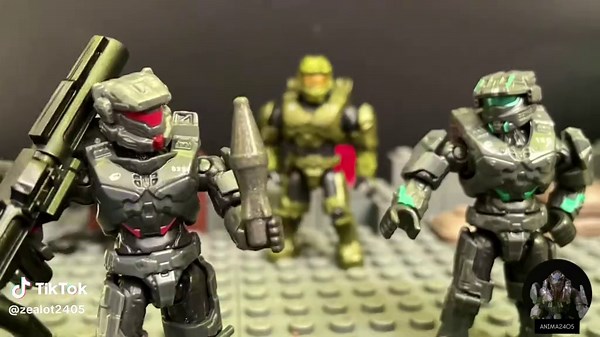 #humor #halo #halosilverteam #stopmotion #animation #posi