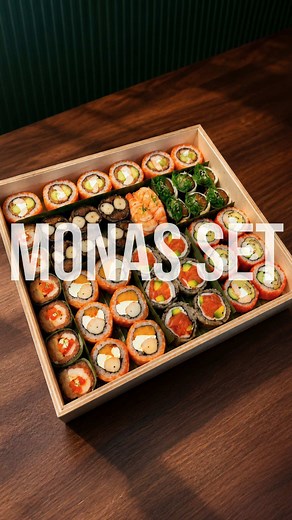 Monas Set Prawn Series Jakarta - Order Philadelphia Sushi Online